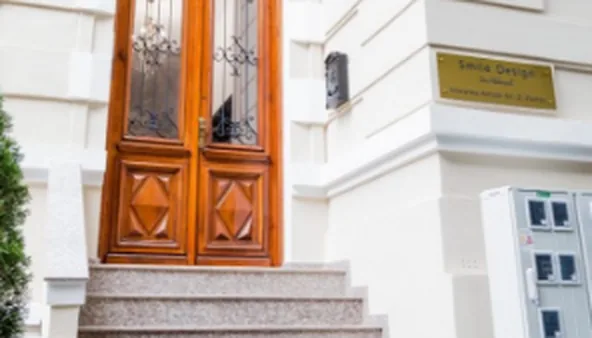 Reception of the Smile Design București clinic