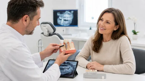 Implantul dentar, pas cu pas: de la consultație la coroana finală
